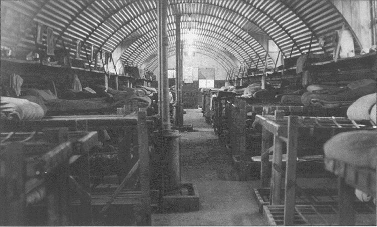 Archival Hut 4 police photograph from Cultybraggan Camp, 1944